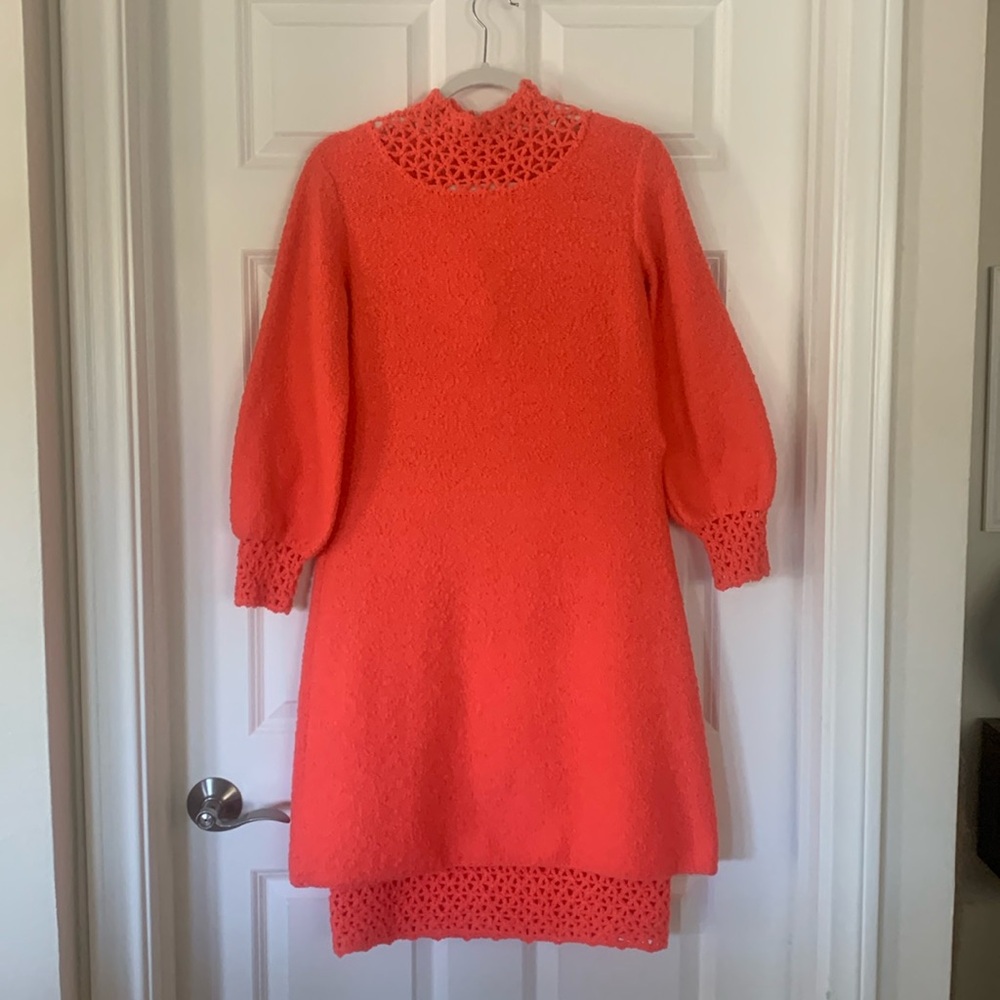 St. John Knits Coral Dress Size 12